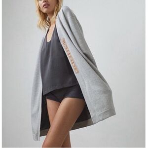 Lunya long cardigan - CREAM color